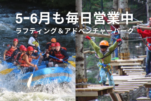 NAC 春のアクティビティの予約受付中！
